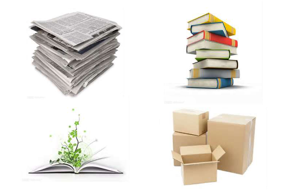 紙類回收說明圖示